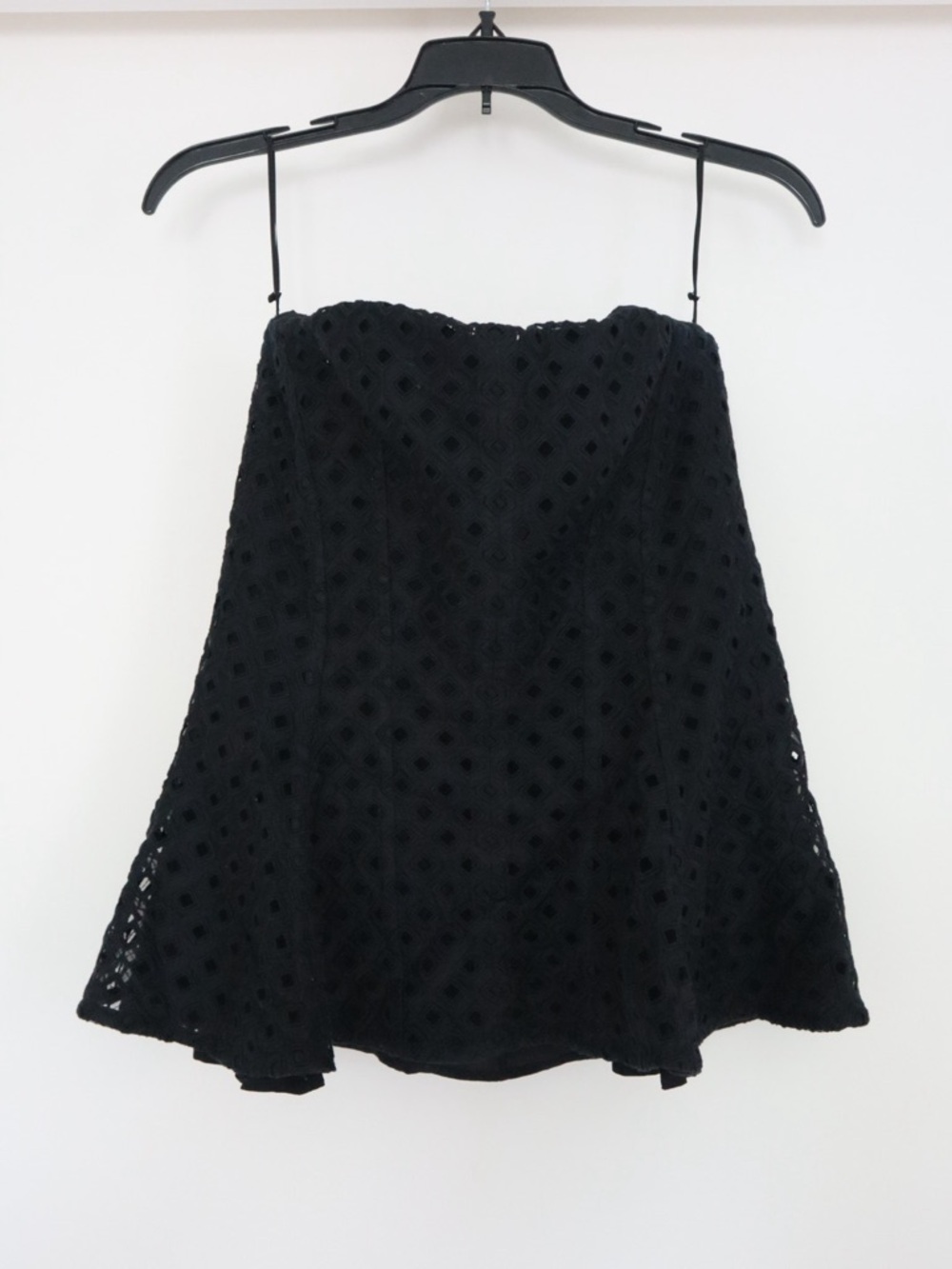 Stella McCartney Black Strapless Top